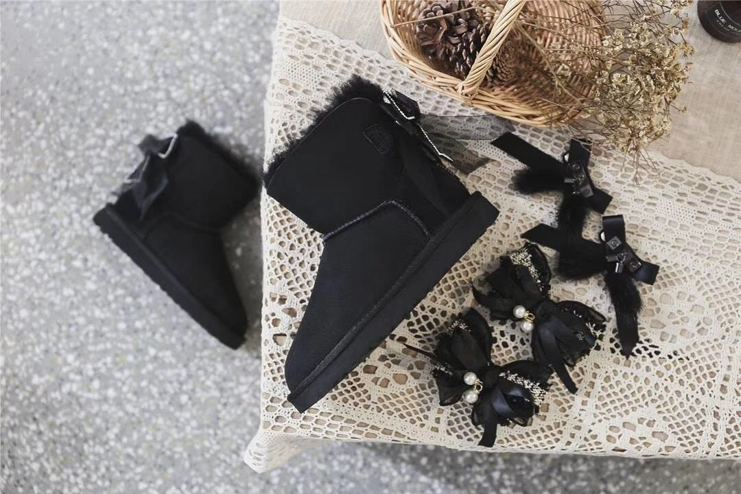 Classic Black 3-Way Winter Boots | Model 6503