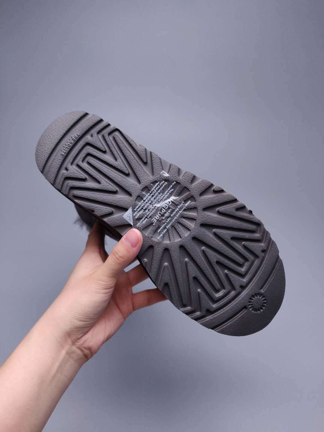Gray Side-Zip Ankle Boots | Model 2481