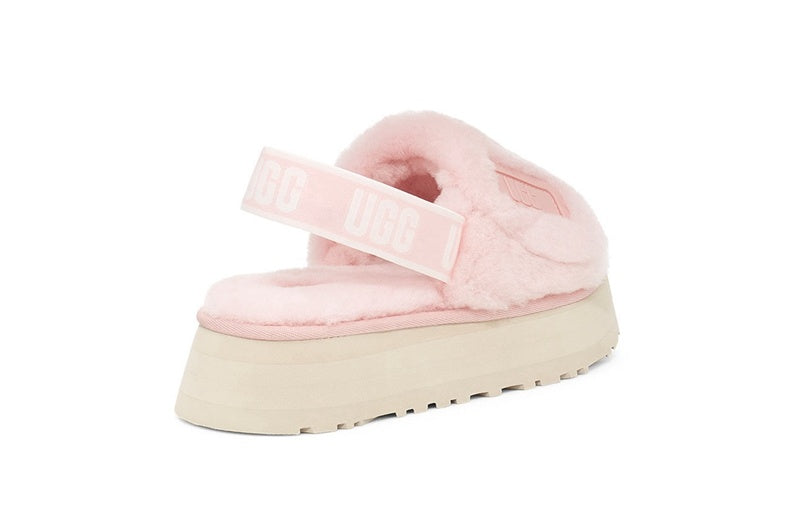 Disco Pink Fluffy Sandals – Model 2258
