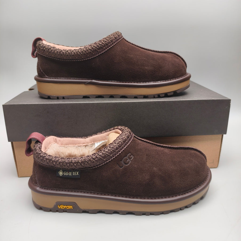 Chocolate Brown Unisex Folk-Inspired Casual Shoes – Model 1304