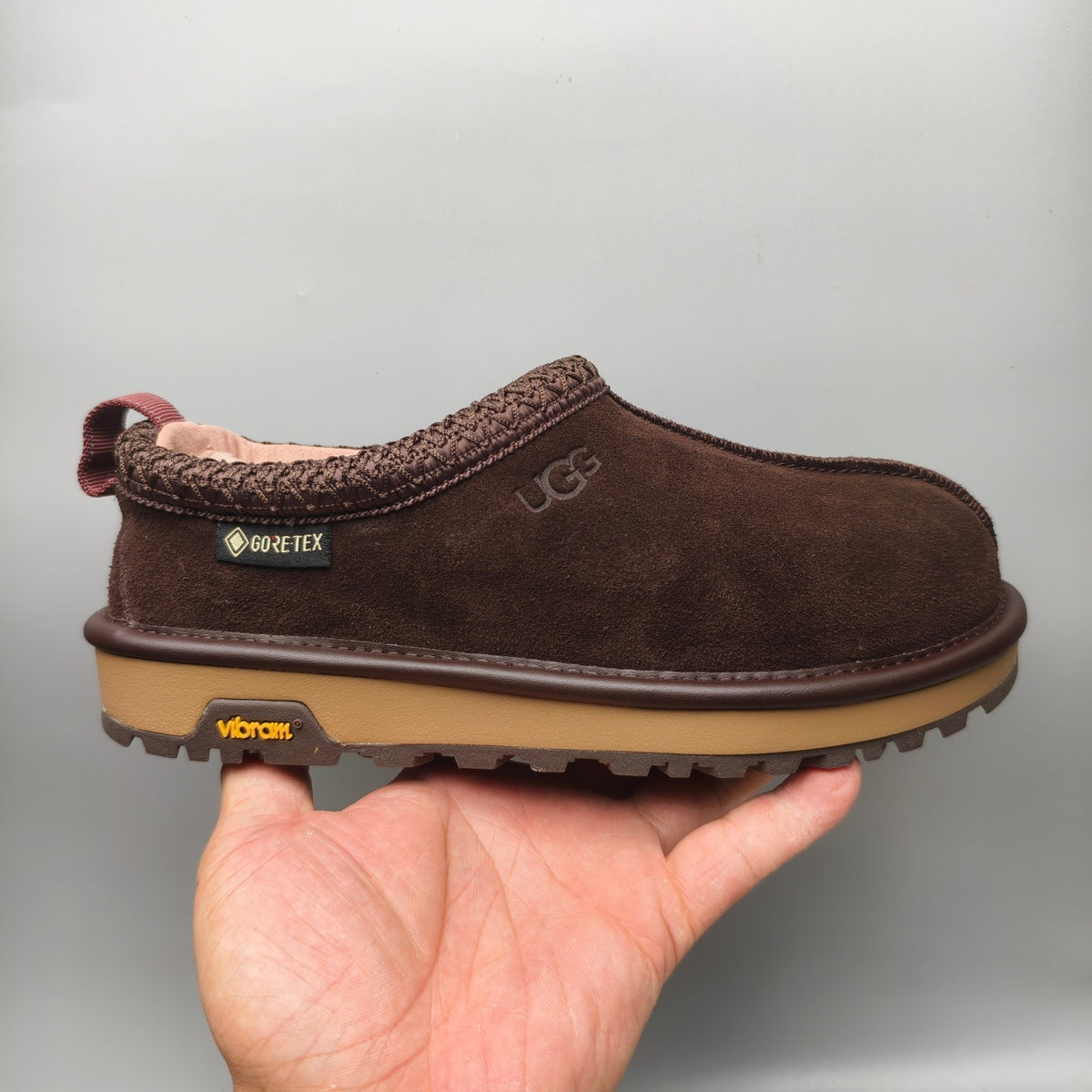 Chocolate Brown Unisex Folk-Inspired Casual Shoes – Model 1304