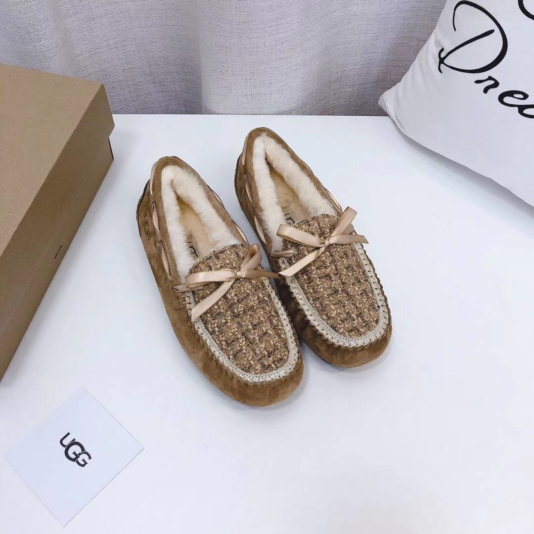 Chestnut Chic Moccasin-Style Shoes | Model 5623
