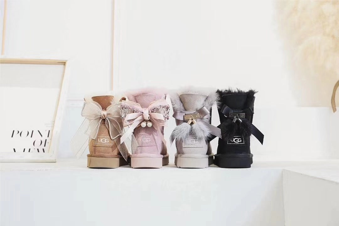 Dusty Pink 3-Way Winter Boots | Model 6503