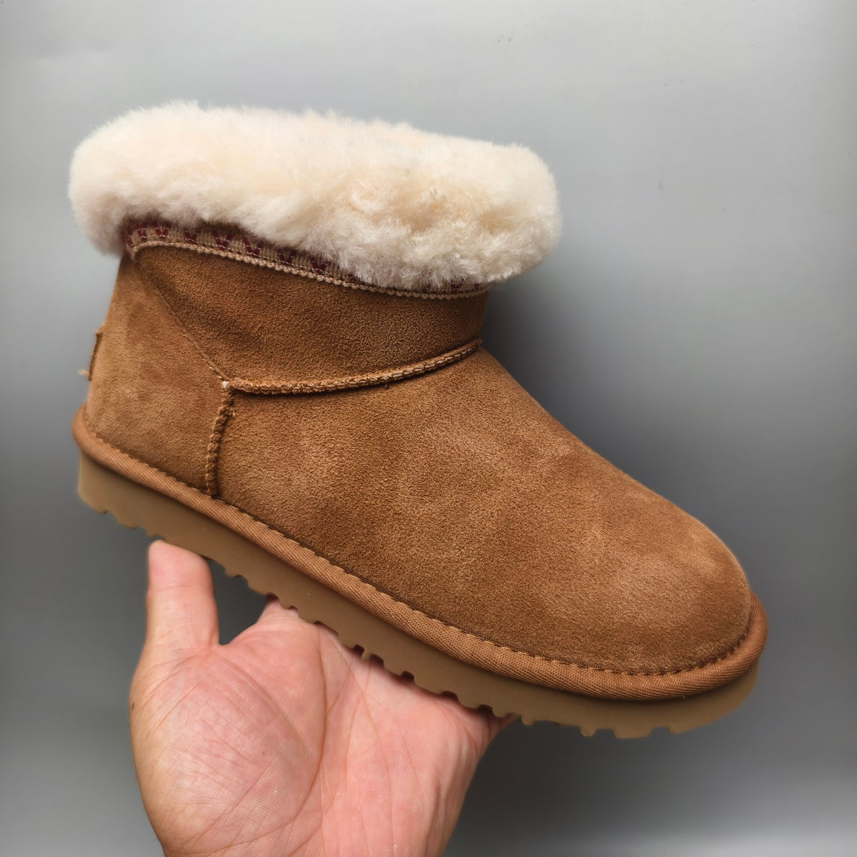 Chestnut Ethnic-Inspired Low-Top Casual Shoes | Model 4496