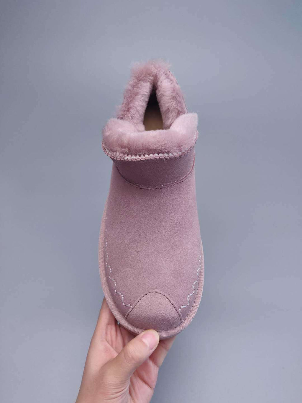 Muted Pink Ankle Boots – Model 0888