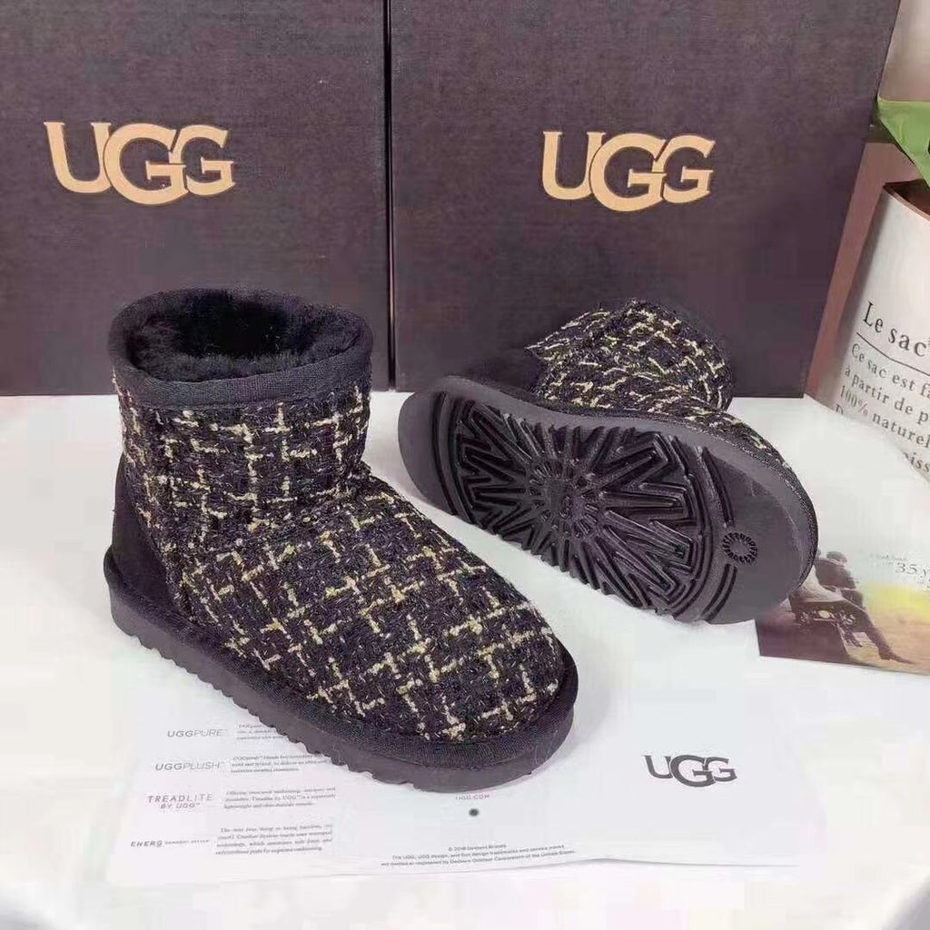 Black Chic Kids' Winter Boots | Model 5854