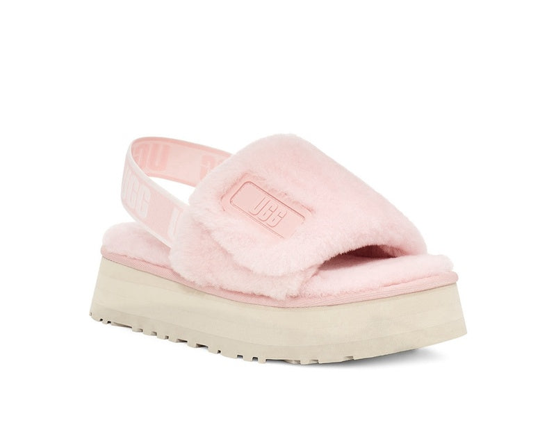 Disco Pink Fluffy Sandals – Model 2258