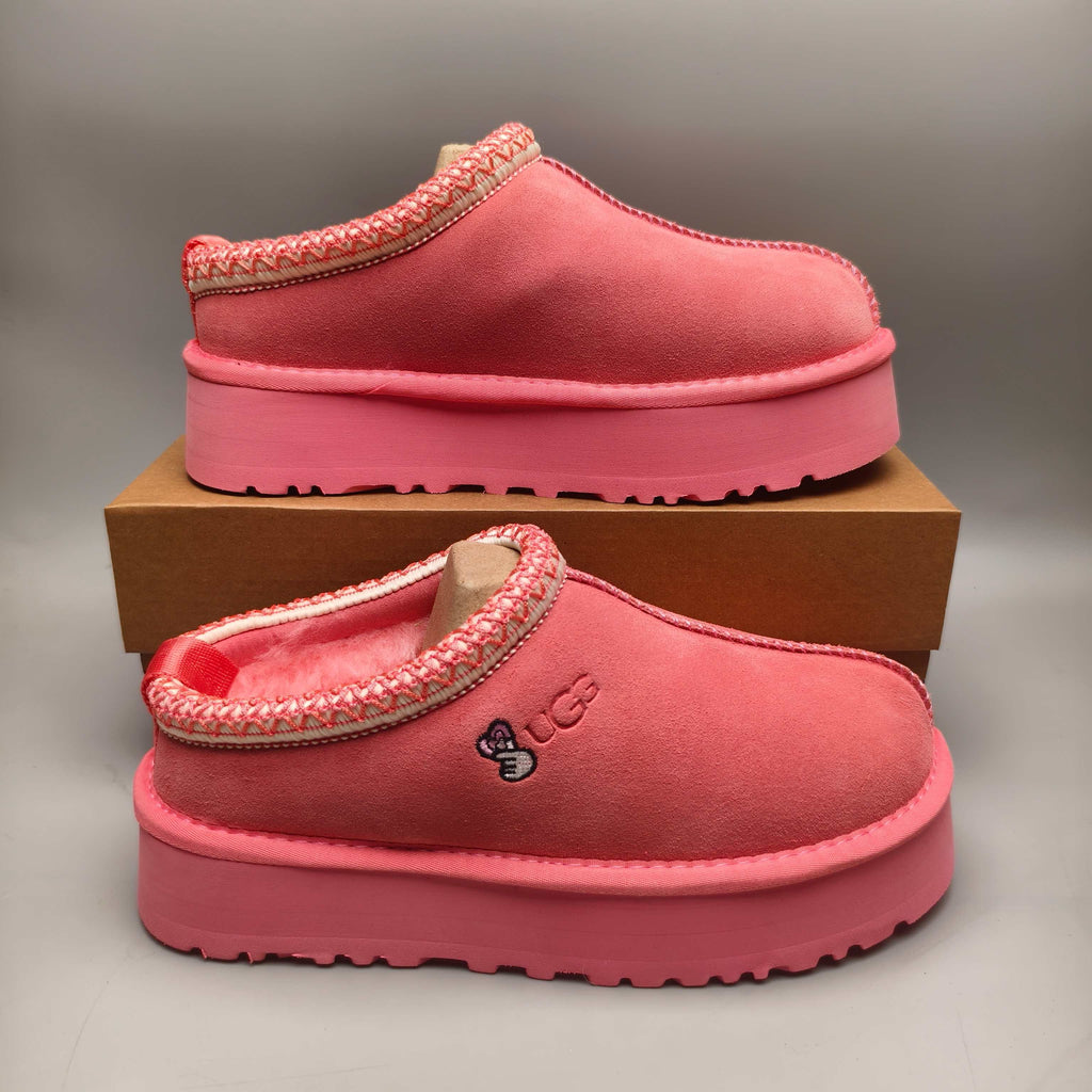 Fuchsia Ethnic-Inspired Platform Casual Shoes | 2553 / 2130