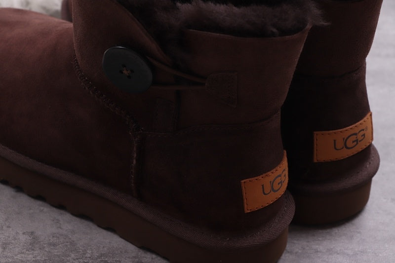 Coffee Brown W Mini Bailey Button II Boots | Model 6422