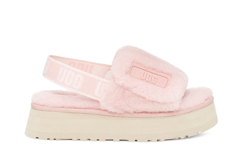 Disco Pink Fluffy Sandals – Model 2258