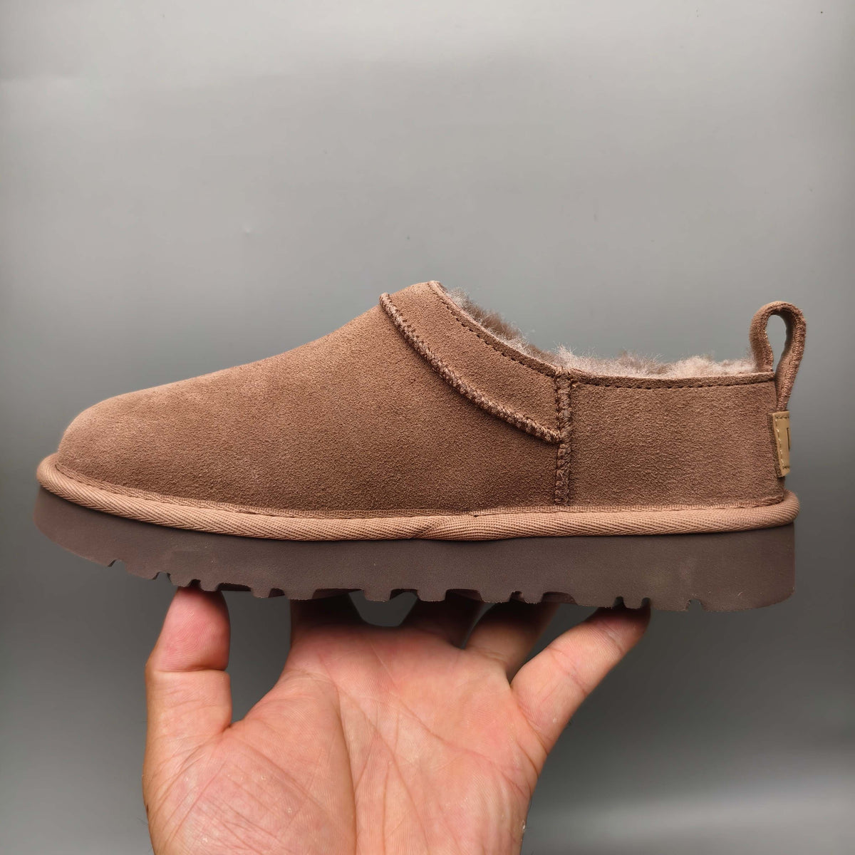 Women's Classic Muted Pink Slip-On Shoes | Model 3891