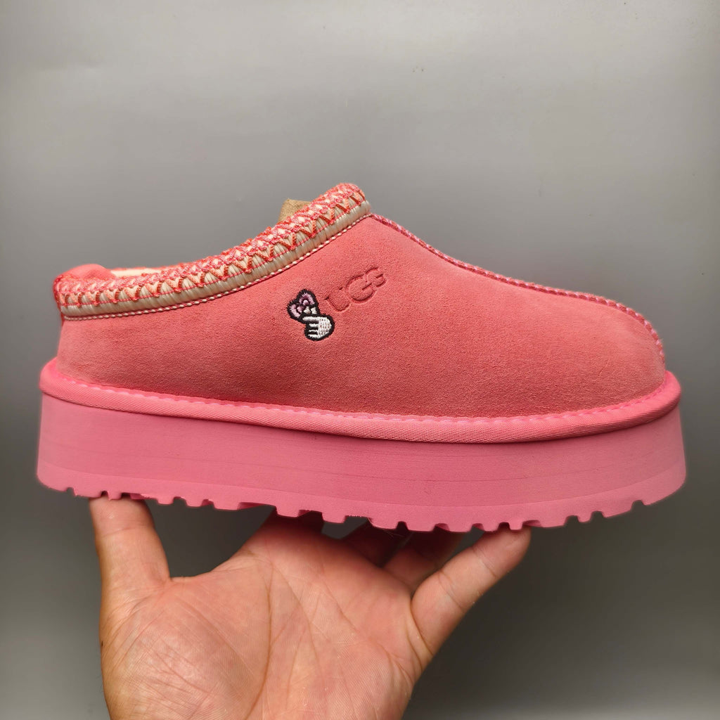 Fuchsia Ethnic-Inspired Platform Casual Shoes | 2553 / 2130