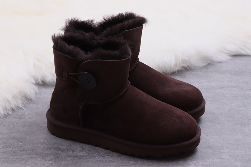 Coffee Brown W Mini Bailey Button II Boots | Model 6422