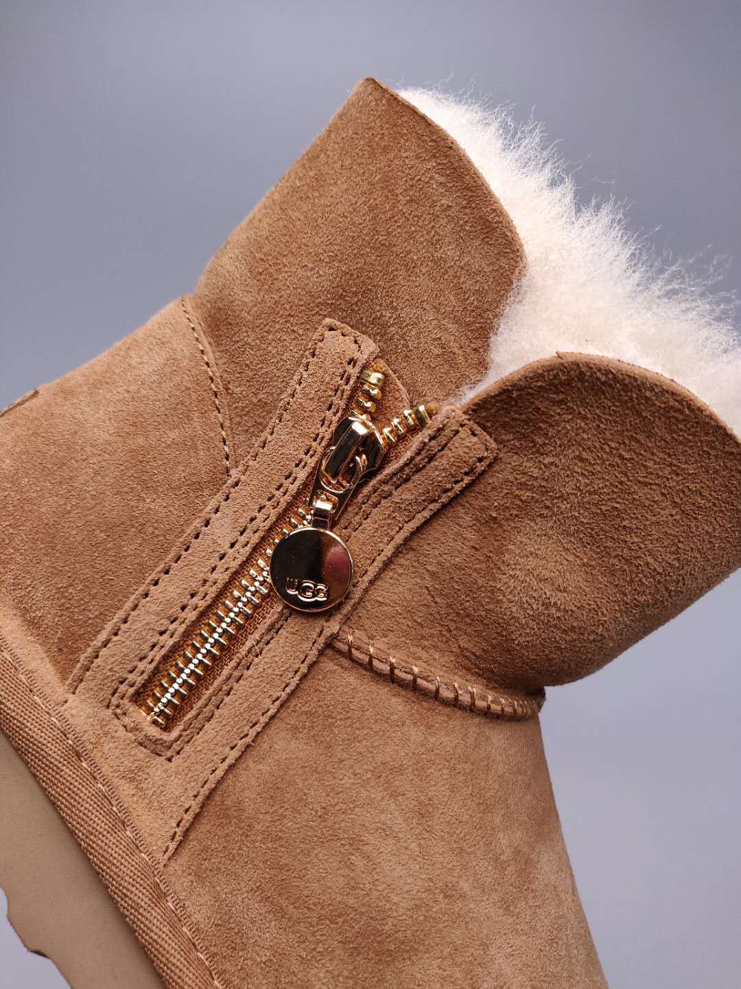 Chestnut Side-Zip Ankle Boots | Model 2481