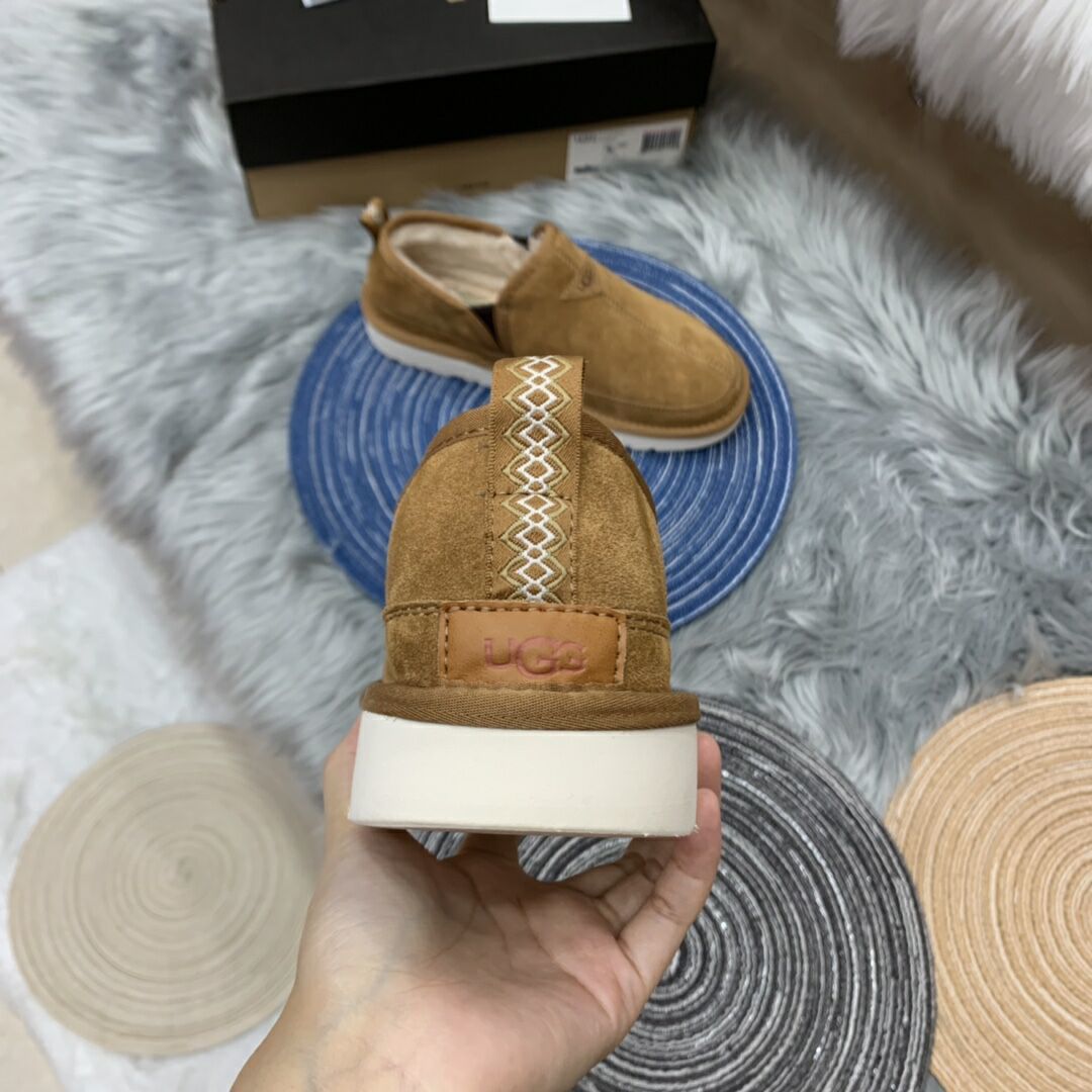 Men's Chestnut Brown Low-Top Slip-On Casual Shoes | Model 3455