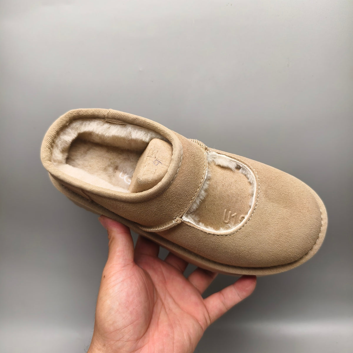 Sand Platform Mary Jane Shoes | Model 7612