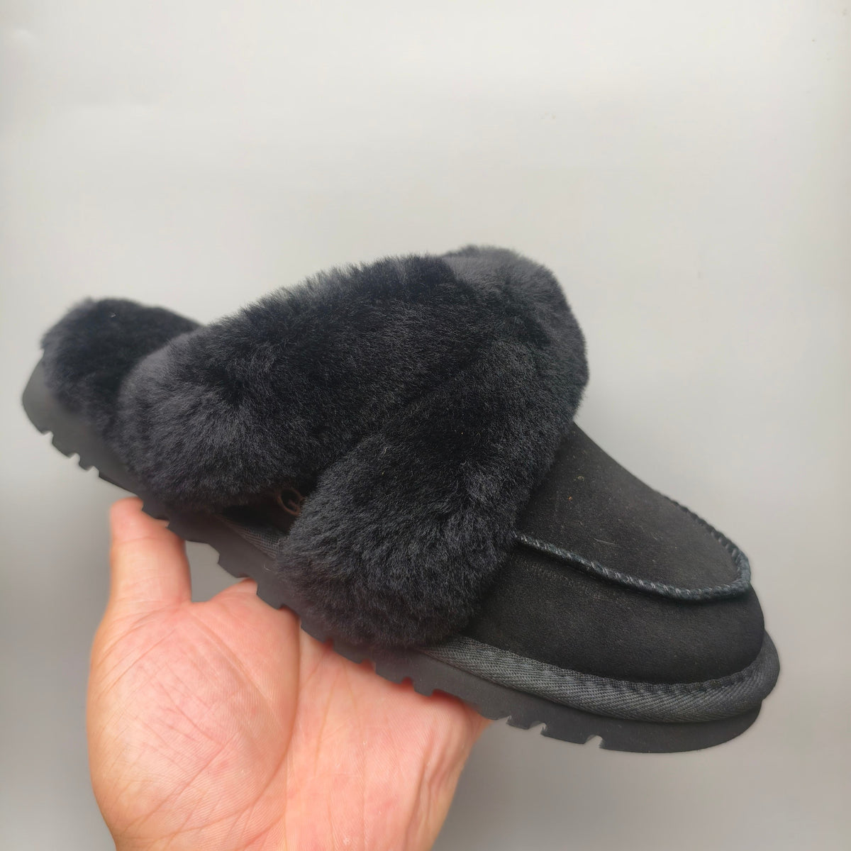 Black Casual House Slippers | Model 4571