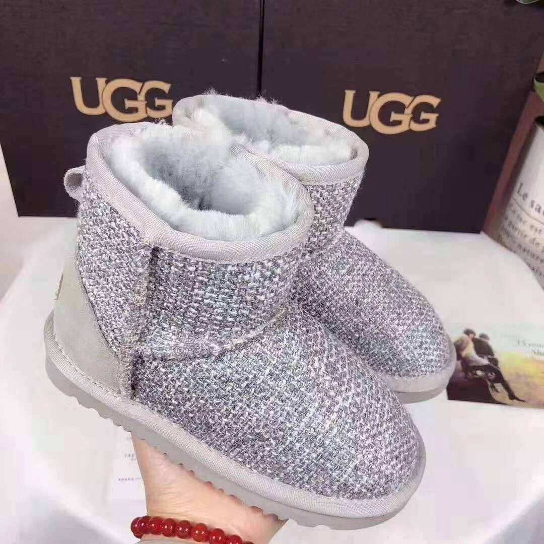 Gray Chic Kids' Winter Boots | Model 5854
