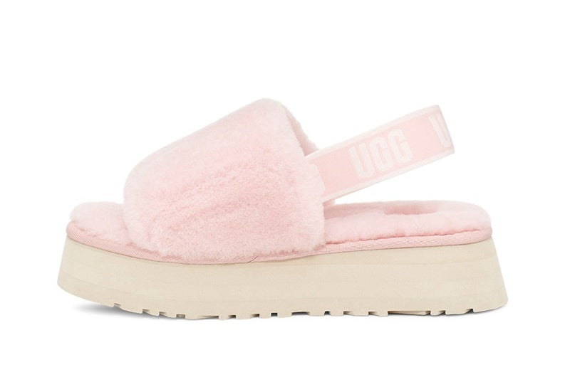 Disco Pink Fluffy Sandals – Model 2258
