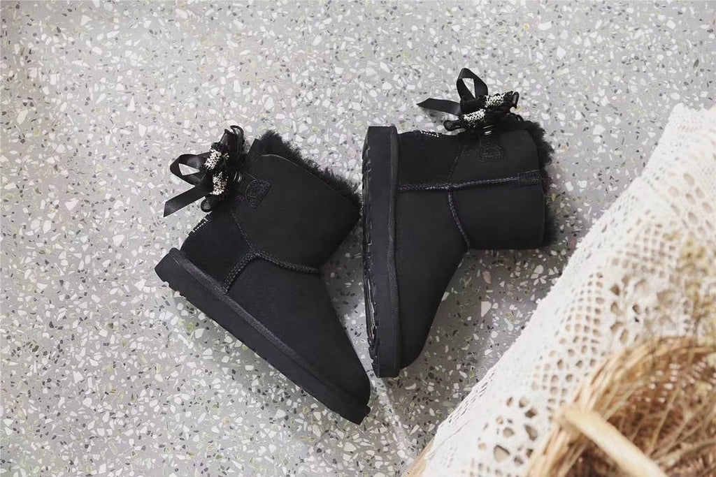 Classic Black 3-Way Winter Boots | Model 6503