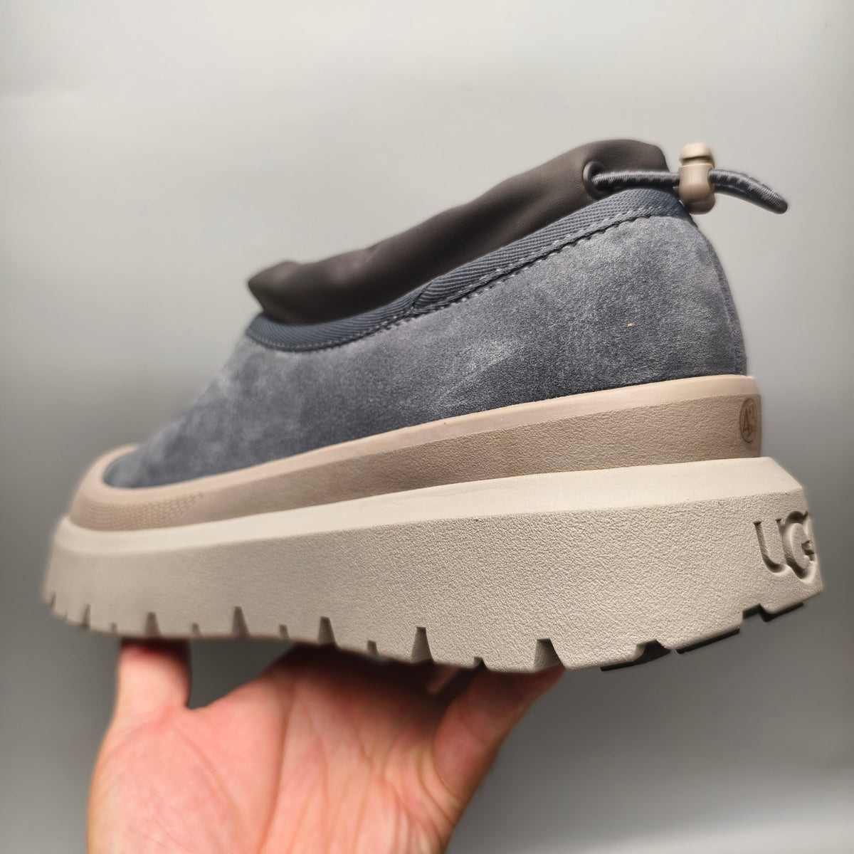 Dark Gray Slip-On Casual Shoes | Model 4096