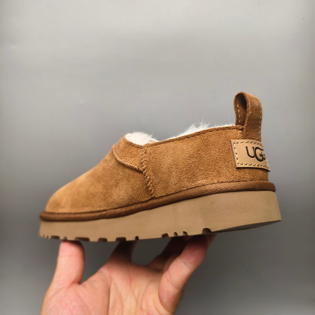 Women's Classic Chestnut Slip-On Shoes | Model 3891