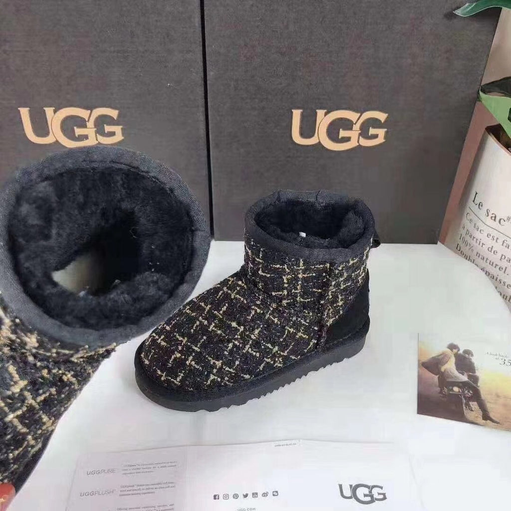 Black Chic Kids' Winter Boots | Model 5854