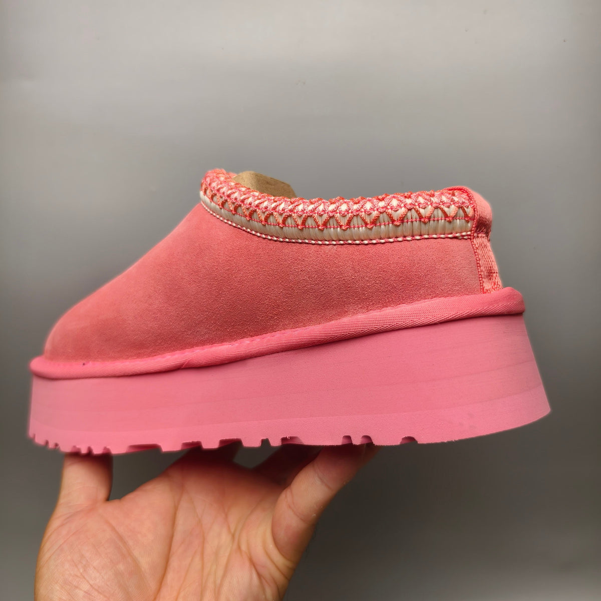Fuchsia Ethnic-Inspired Platform Casual Shoes | 2553 / 2130