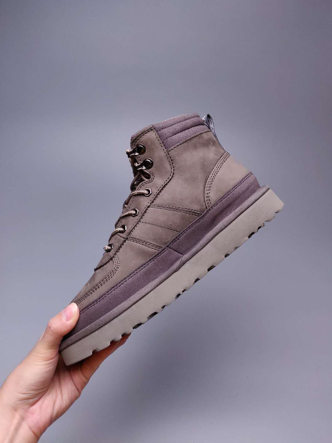 Men's Gray Lace-Up Casual Shoes | Model 2991