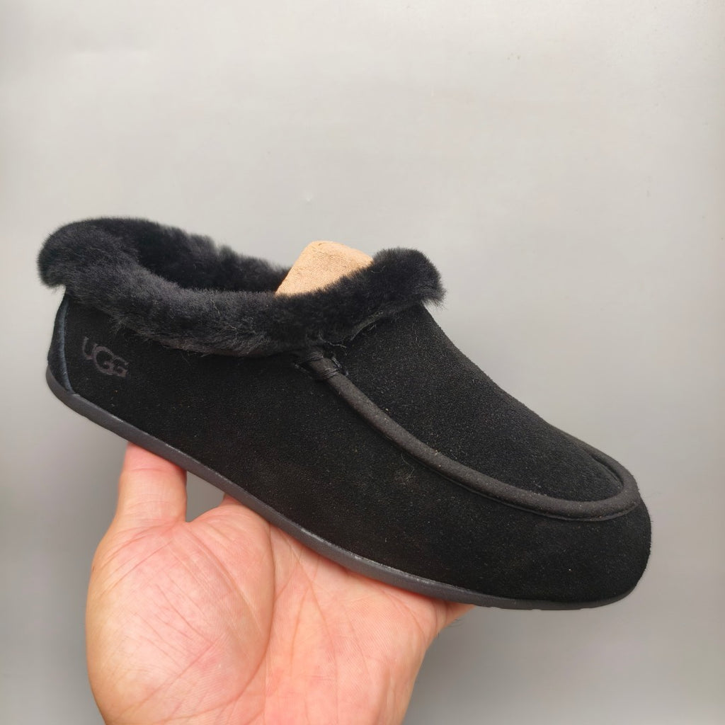 Black Slip-On House Shoes – Model 1391