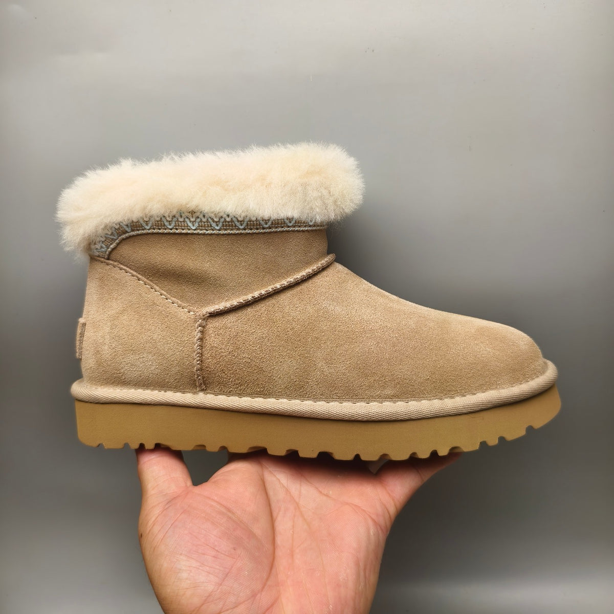 Sand Ethnic-Inspired Low-Top Casual Shoes | Model 4496