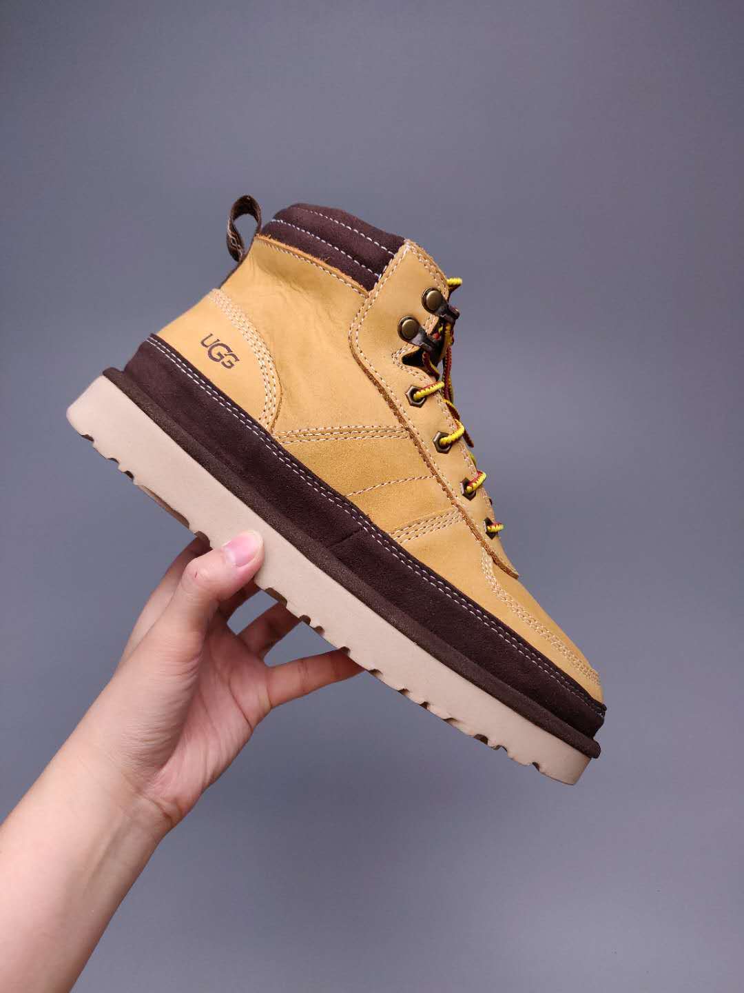 Men's Chestnut Brown Lace-Up Casual Shoes | Model 2991