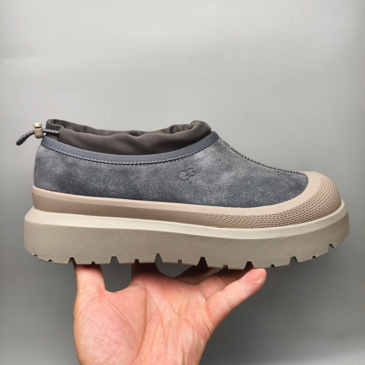Dark Gray Slip-On Casual Shoes | Model 4096