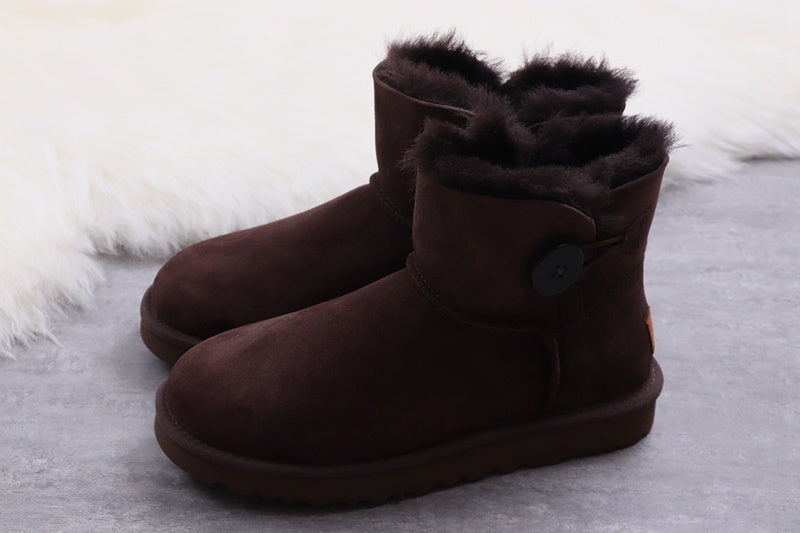 Coffee Brown W Mini Bailey Button II Boots | Model 6422