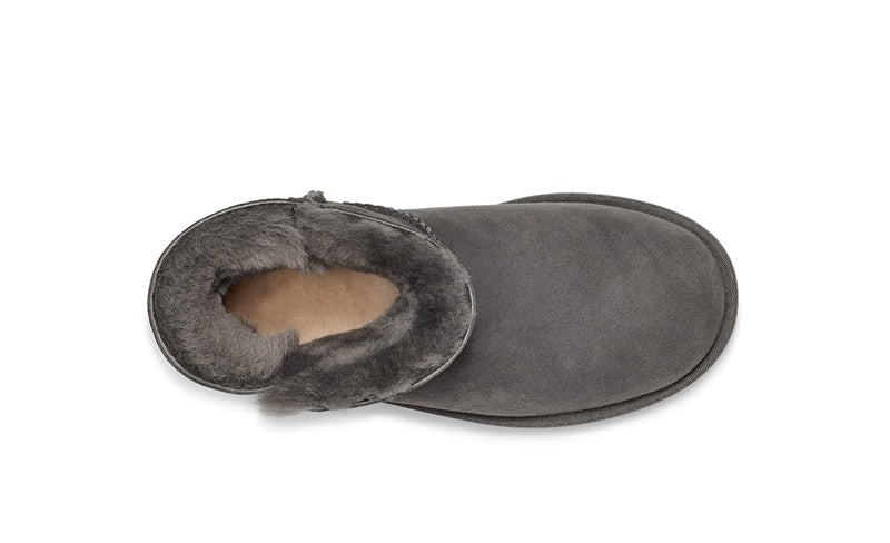 Gray Side-Zip Ankle Boots | Model 2481