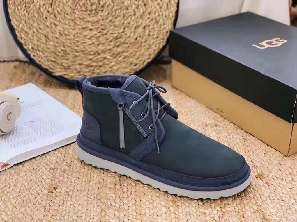 Dark Gray Zip-Up Casual Shoes | Model 3883