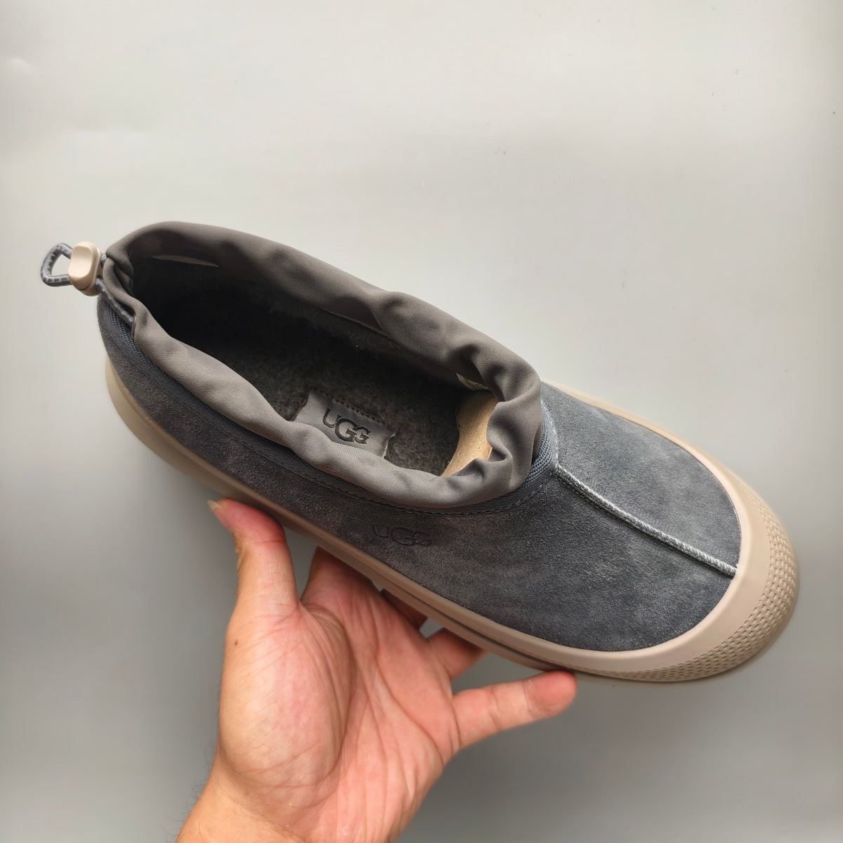 Dark Gray Slip-On Casual Shoes | Model 4096