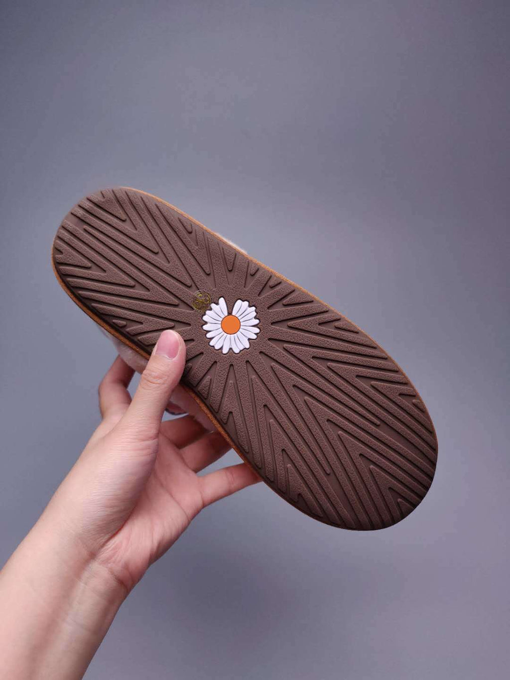 Chestnut Daisy Chain & Ribbon Shoes | Model 7888