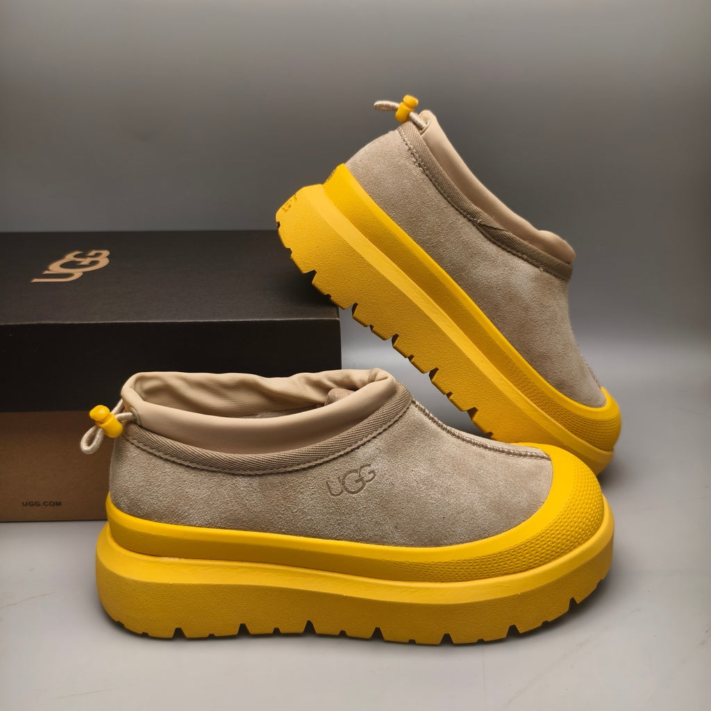 Model 4096 Yellow Slip-On Casual Shoes