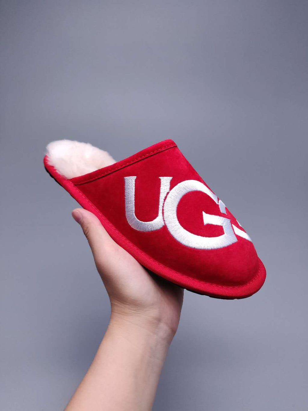 Bright Red G Indoor Slippers | Model 2593