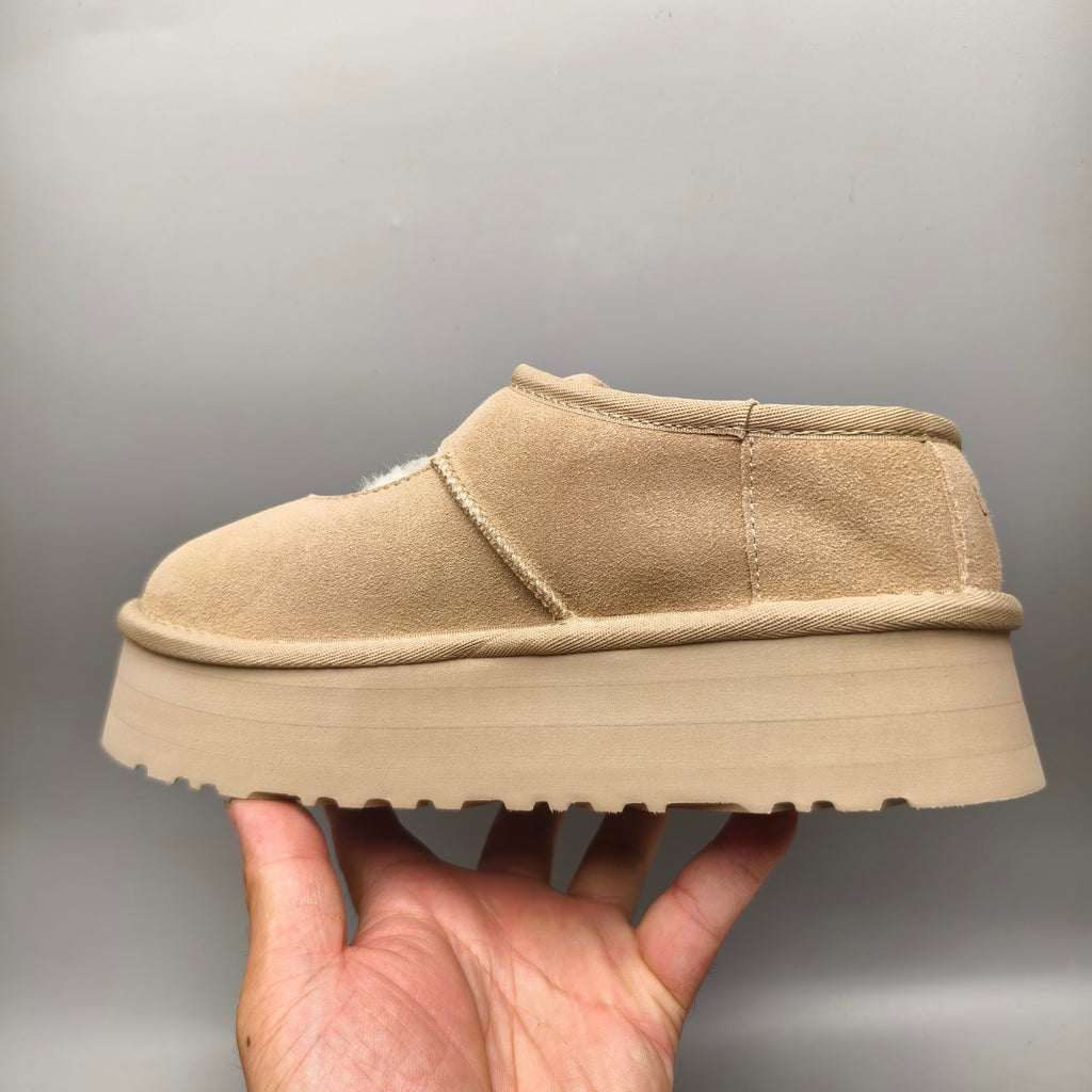 Sand Platform Mary Jane Shoes | Model 7612