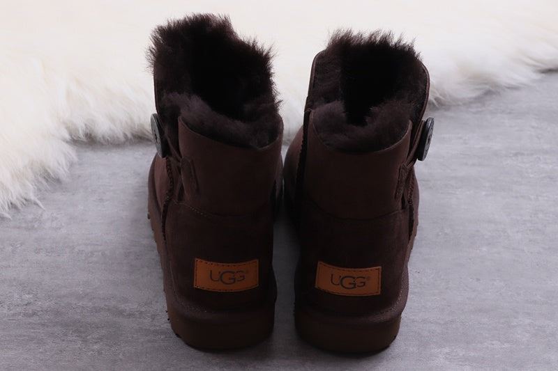 Coffee Brown W Mini Bailey Button II Boots | Model 6422