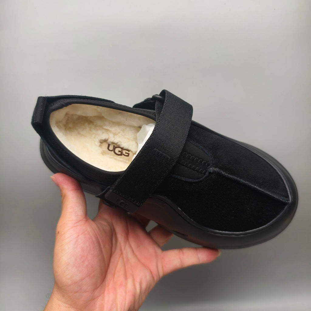 Black Unisex Slip-On Casual Shoes | Model 7550