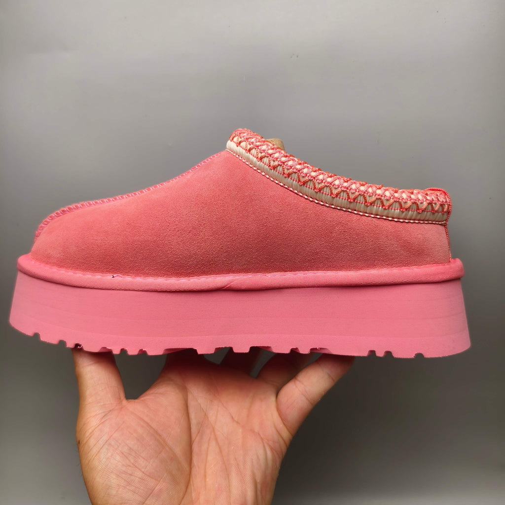 Fuchsia Ethnic-Inspired Platform Casual Shoes | 2553 / 2130