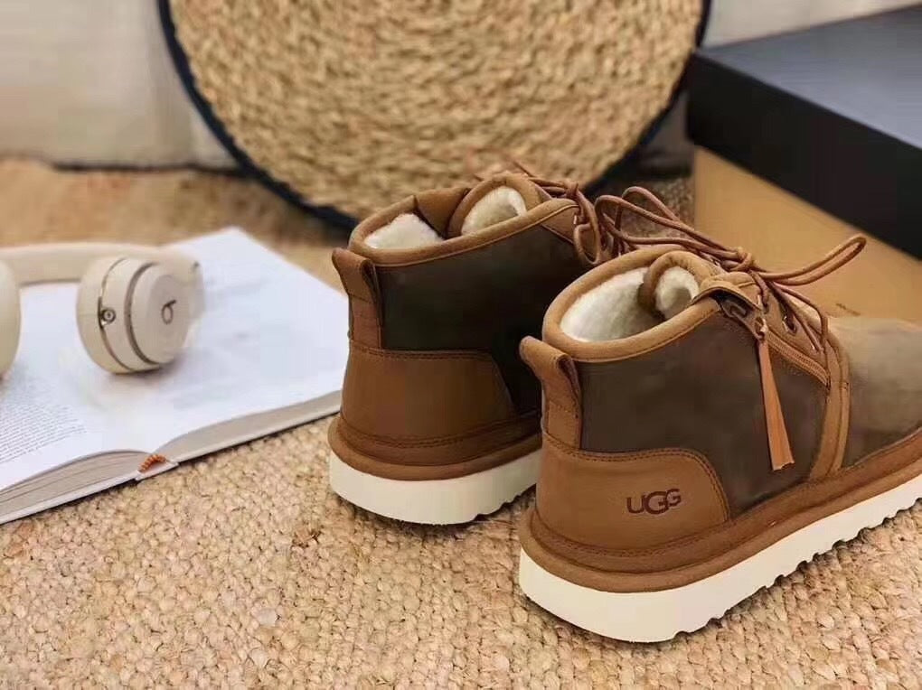 Chestnut Brown Zip-Up Casual Shoes | Model 3883