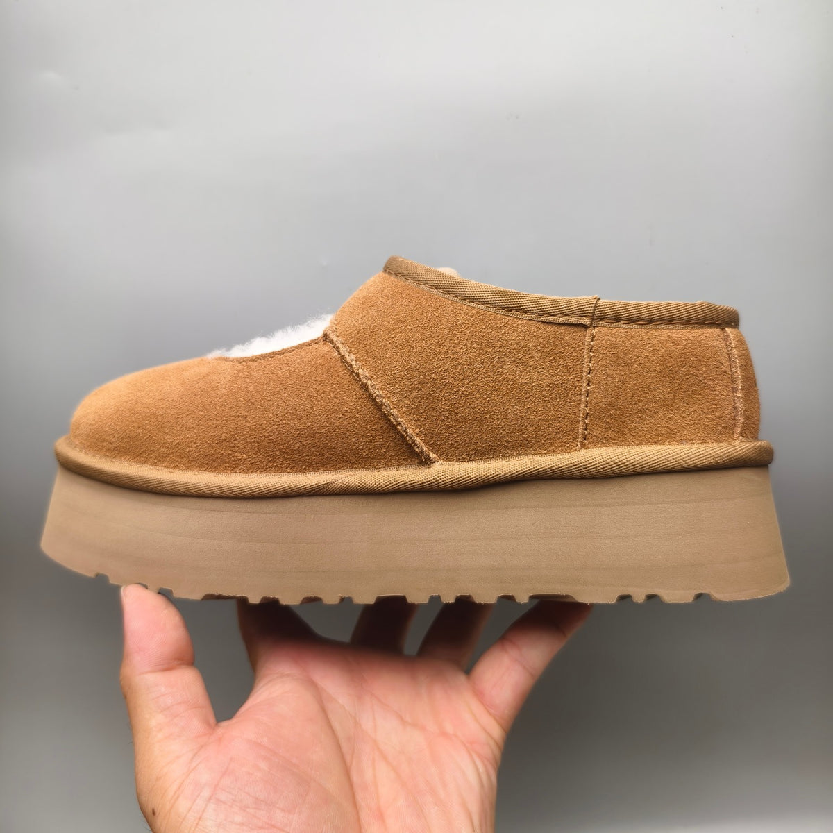 Chestnut Platform Mary Jane Shoes | Model 7612