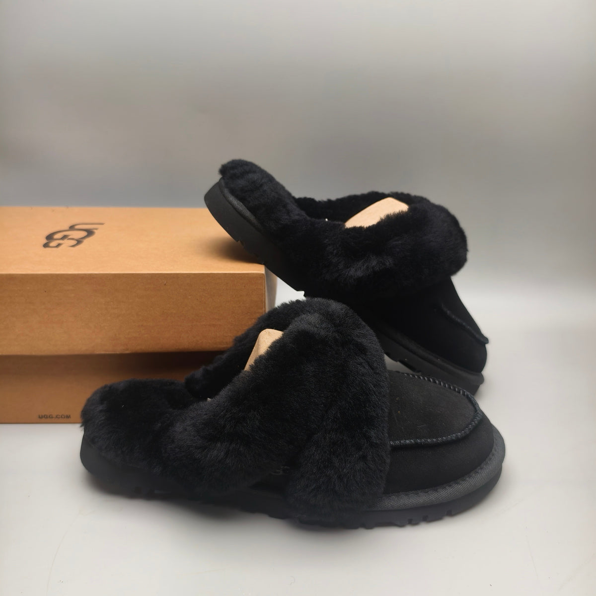 Black Casual House Slippers | Model 4571