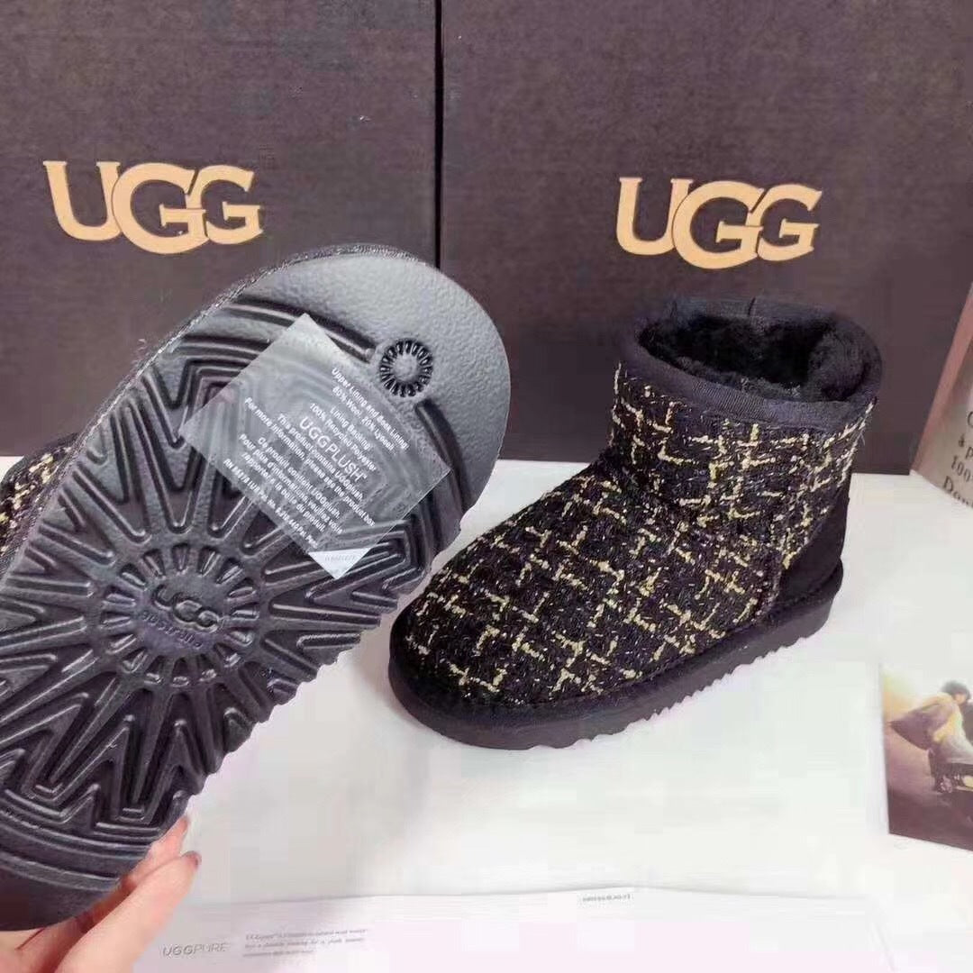 Black Chic Kids' Winter Boots | Model 5854