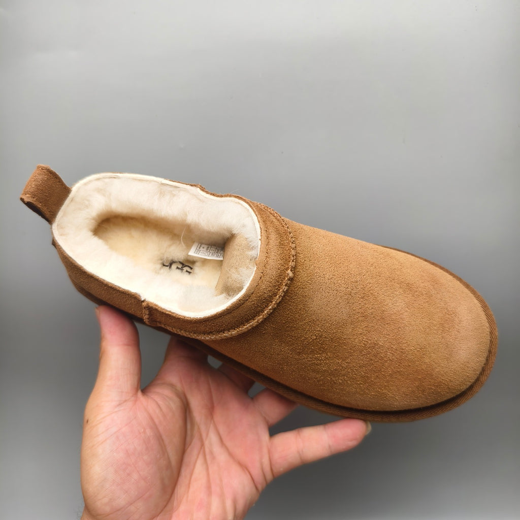 Women's Classic Chestnut Slip-On Shoes | Model 3891