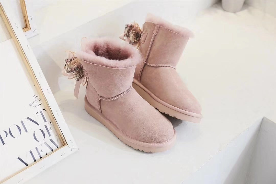 Dusty Pink 3-Way Winter Boots | Model 6503